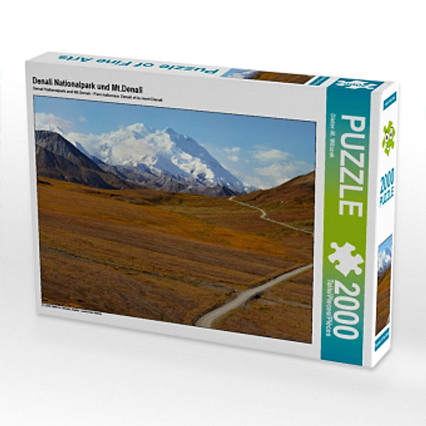 Denali Nationalpark und Mt.Denali (Puzzle), Dieter-M. Wilczek