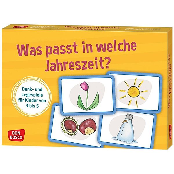 Denk- und Legespiele für Kinder / Was passt in welche Jahreszeit?, Angela Gully