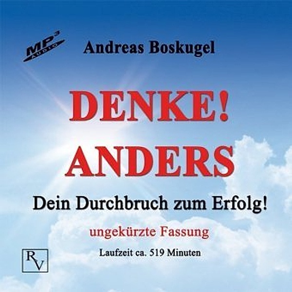 DENKE! ANDERS, MP3-CD, Andreas Boskugel