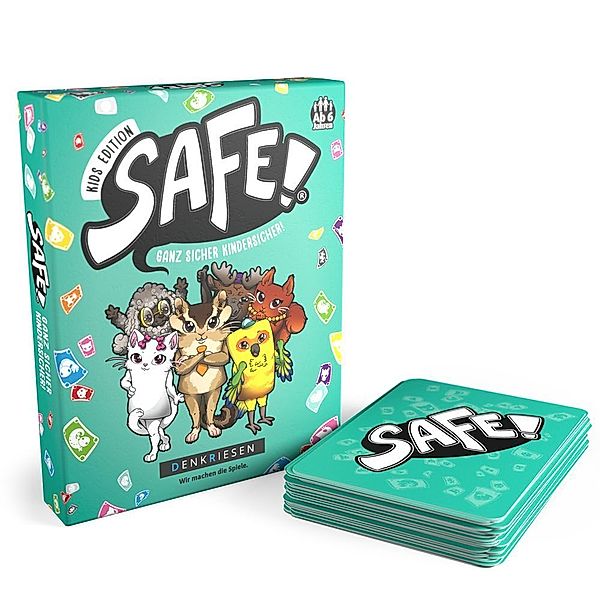 D&R DENKRIESEN Denkriesen - SAFE!® - Kids Edition - Ganz sicher kindersicher! (Kinderspiel)