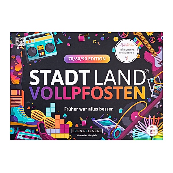 Denkriesen - STADT LAND VOLLPFOSTEN® - BEST AGER EDITION (Spiel)
