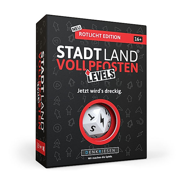 D&R DENKRIESEN Denkriesen - Stadt Land Vollpfosten® Levels - Rotlicht Edition - Jetzt wird's dreckig. (Spiel)