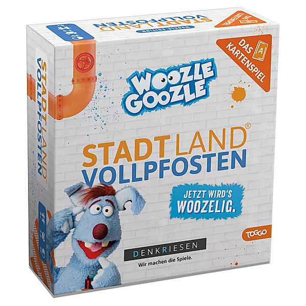 D&R DENKRIESEN Denkriesen - Stadt Land Vollpfosten® - Woozle Goozle Edition -Jetzt wird's woozelig. (Kinderspiel)