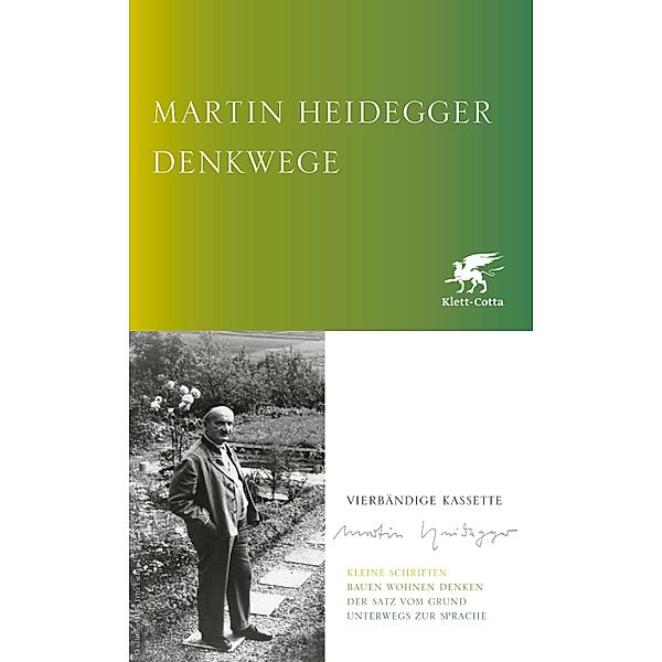 Denkwege. Ausgabe in vier Bänden, Martin Heidegger