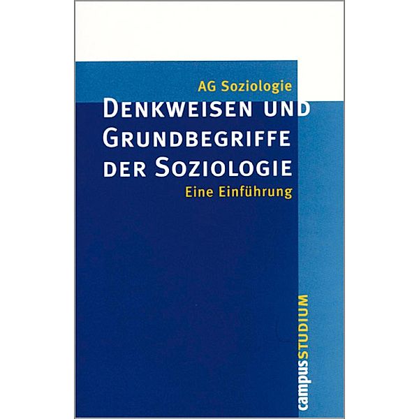 Denkweisen und Grundbegriffe der Soziologie / Reihe Campus Bd.1064