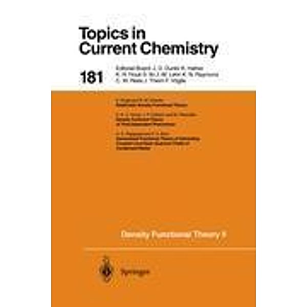 Density Functional Theory: Vol.2 Density Functional Theory II, E. Engel, E. K. U. Gross, J. F. Dobson, F. A. Buot, R. M. Dreizler, M. Petersilka, A. K. Rajagopal