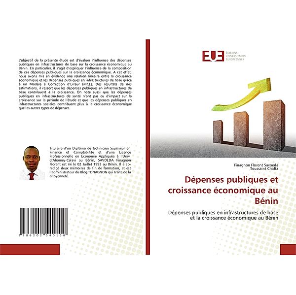 Dépenses publiques et croissance économique au Bénin, Finagnon Florent Savoeda, Toussaint Chaffa