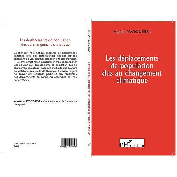 Deplacements de population dus au changement climatique, Amelie Mayoussier