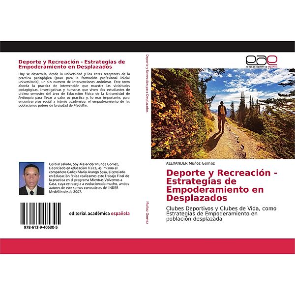 Deporte y Recreación - Estrategias de Empoderamiento en Desplazados, ALEXANDER Muñoz Gomez