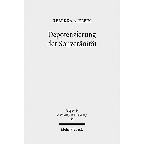 Depotenzierung der Souveränität, Rebekka A. Klein