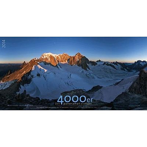 Der 4000er Panorama-Kalender 2014