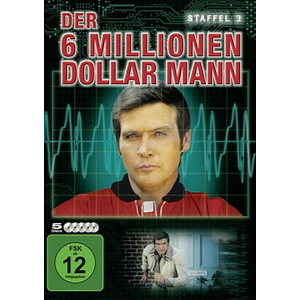 Der 6 Millionen Dollar Mann - Staffel 3, Martin Caidin, Justin Edgerton, Peter Allan Fields, Wilton Denmark