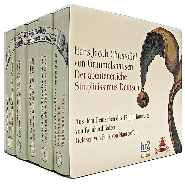 Der abenteuerliche Simplicissimus Deutsch, 18 Audio-CDs, Hans Jakob Christoph von Grimmelshausen