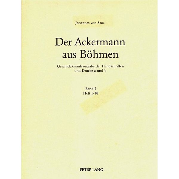 Der Ackermann aus Böhmen, James C. Thomas