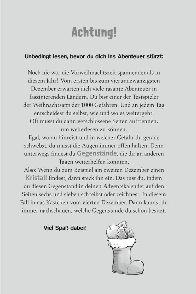 Der Adventskalender - Die Weihnachtsapp der 1000 Gefahren | Weltbild.at