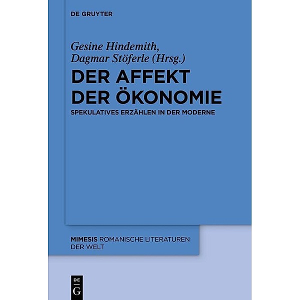 Der Affekt der Ökonomie / Mimesis Bd.74