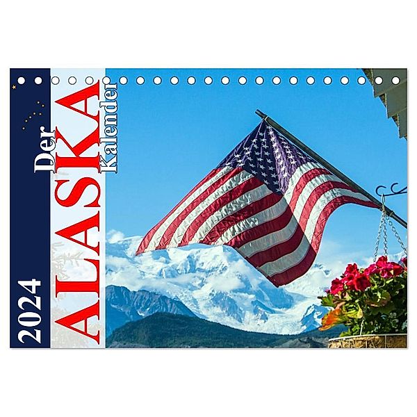 Der Alaska Kalender CH-Version (Tischkalender 2024 DIN A5 quer), CALVENDO Monatskalender, Max Steinwald