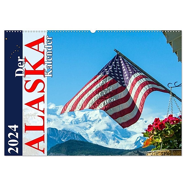 Der Alaska Kalender CH-Version (Wandkalender 2024 DIN A2 quer), CALVENDO Monatskalender, Max Steinwald