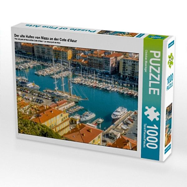 Der alte Hafen von Nizza an der Cote d'Azur (Puzzle), Christian Mueringer