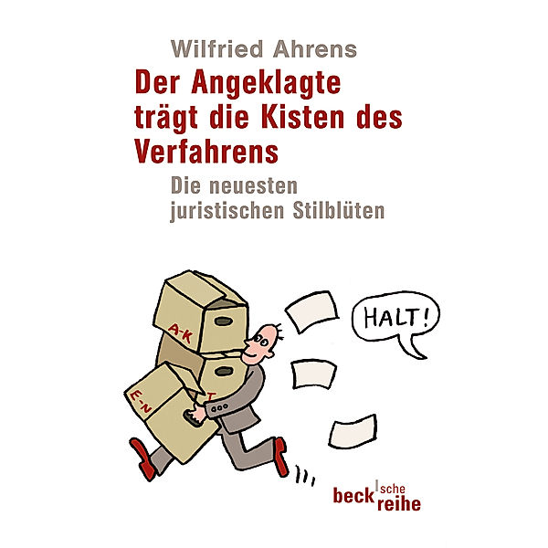 Der Angeklagte trägt die Kisten des Verfahrens, Wilfried Ahrens