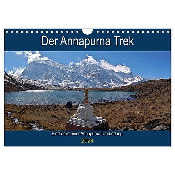 Der Annapurna Trek (Wandkalender 2024 DIN A4 quer), CALVENDO Monatskalender, Andreas Hennighaußen