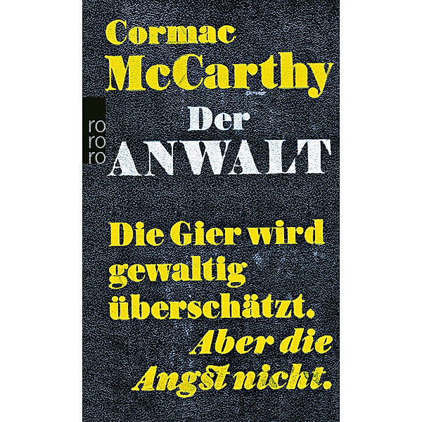 Der Anwalt, Cormac McCarthy