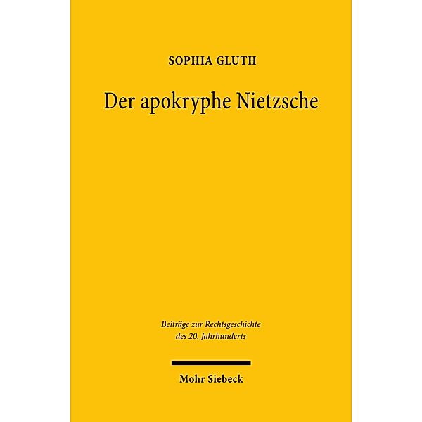 Der apokryphe Nietzsche, Sophia Gluth