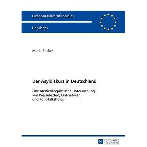 Der Asyldiskurs in Deutschland, Maria Becker