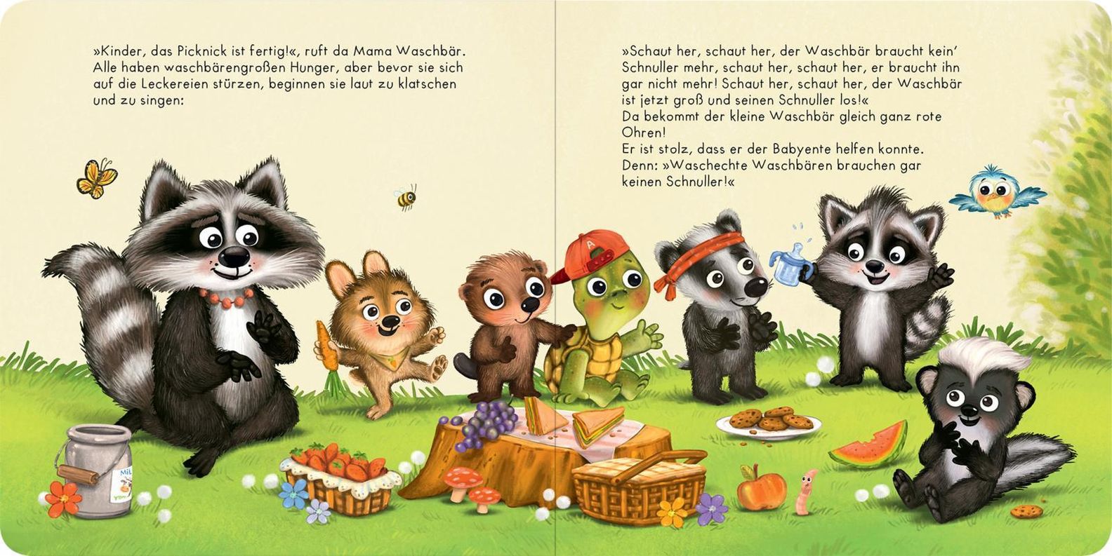 Der Baby Waschbär braucht keinen Schnuller mehr Buch - Weltbild.ch