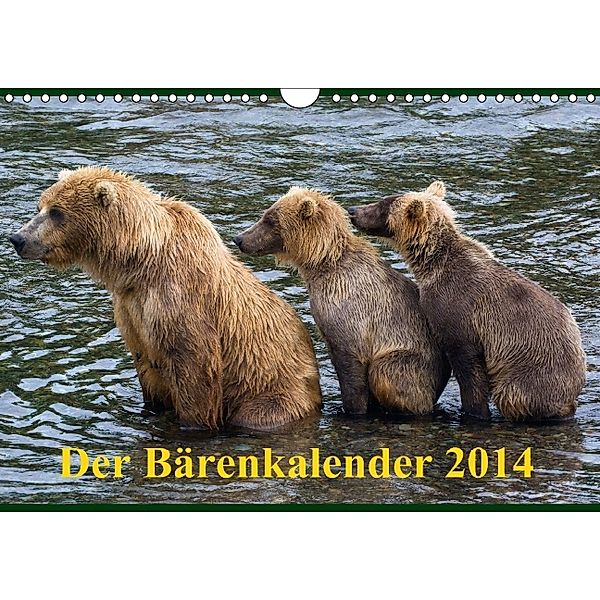Der Bärenkalender 2014 (Wandkalender 2014 DIN A4 quer), Max Steinwald