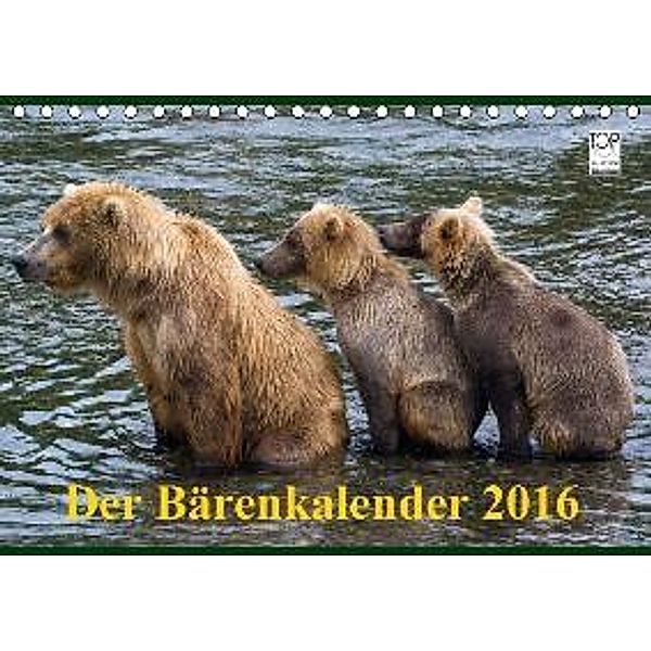 Der Bärenkalender 2016 (Tischkalender 2016 DIN A5 quer), Max Steinwald