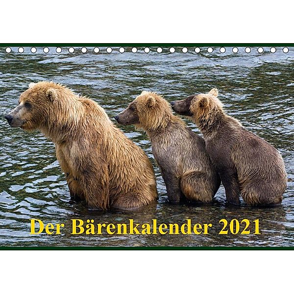 Der Bärenkalender 2021 CH-Version (Tischkalender 2021 DIN A5 quer), Max Steinwald