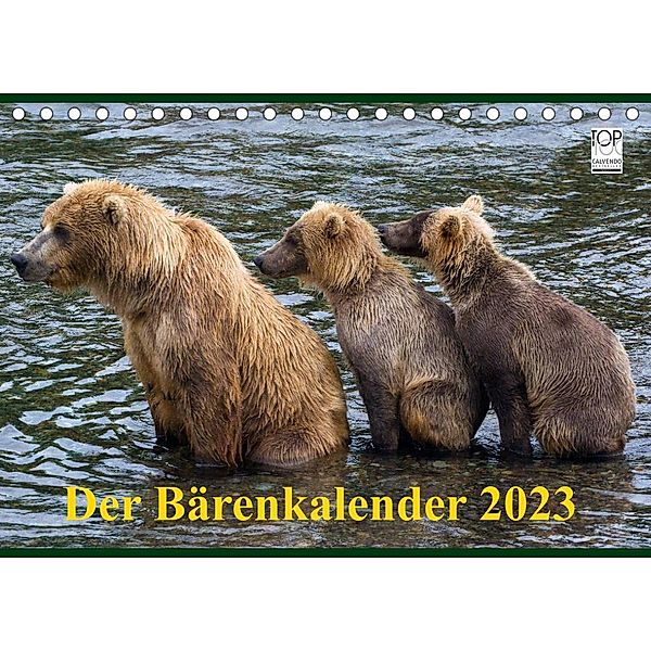 Der Bärenkalender 2023 (Tischkalender 2023 DIN A5 quer), Max Steinwald