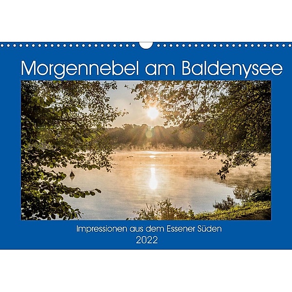 Der Baldeneysee im Morgennebel (Wandkalender 2022 DIN A3 quer), Rolf Hitzbleck