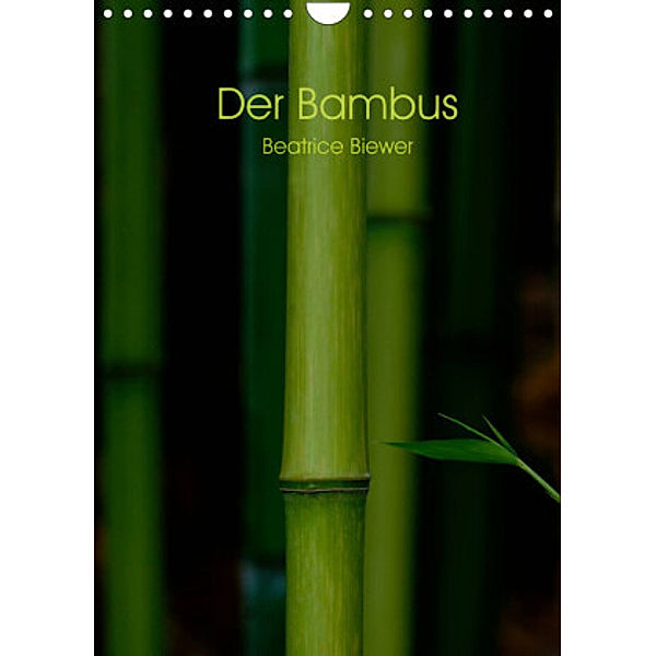 Der Bambus (Wandkalender 2022 DIN A4 hoch), Beatrice Biewer