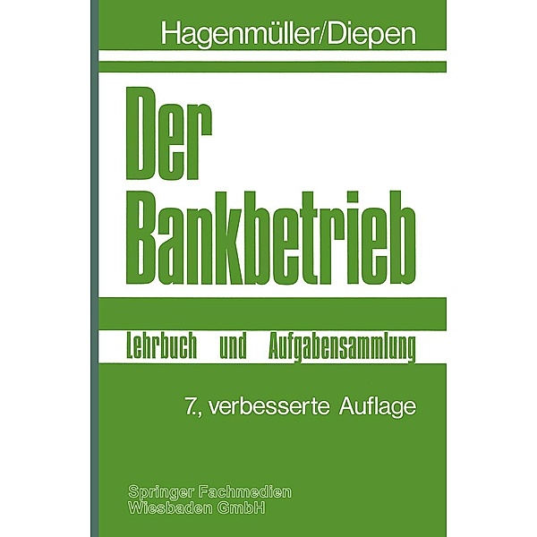 Der Bankbetrieb, Gerhard Diepen