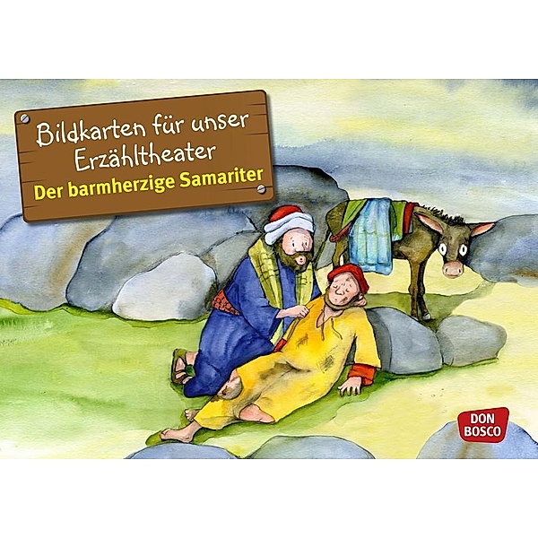 Der barmherzige Samariter. Kamishibai Bildkartenset, Susanne Brandt, Klaus-Uwe Nommensen
