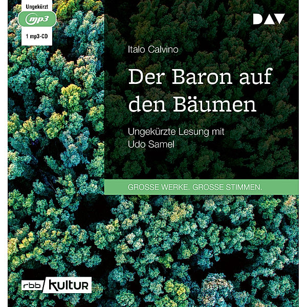 Der Baron auf den Bäumen,1 Audio-CD, 1 MP3, Italo Calvino