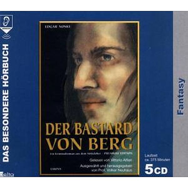 Der Bastard von Berg, 5 Audio-CDs, Edgar Noske