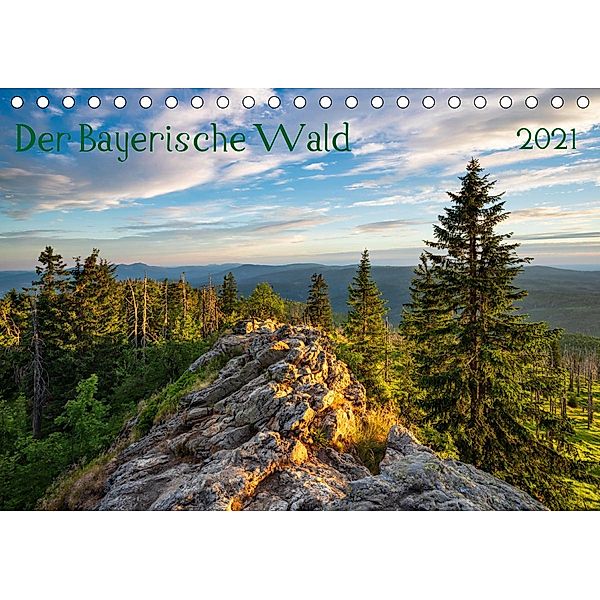 Der Bayerische Wald (Tischkalender 2021 DIN A5 quer), Prime Selection