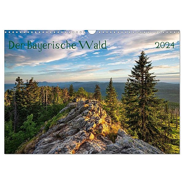 Der Bayerische Wald (Wandkalender 2024 DIN A3 quer), CALVENDO Monatskalender, Prime Selection