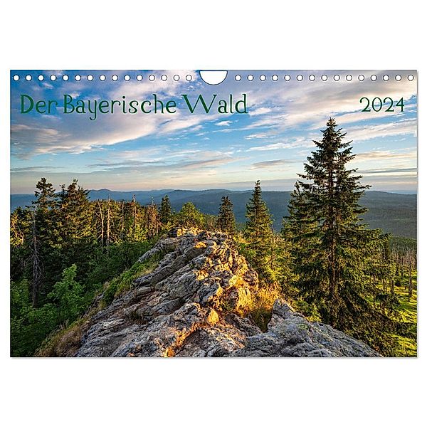 Der Bayerische Wald (Wandkalender 2024 DIN A4 quer), CALVENDO Monatskalender, Prime Selection