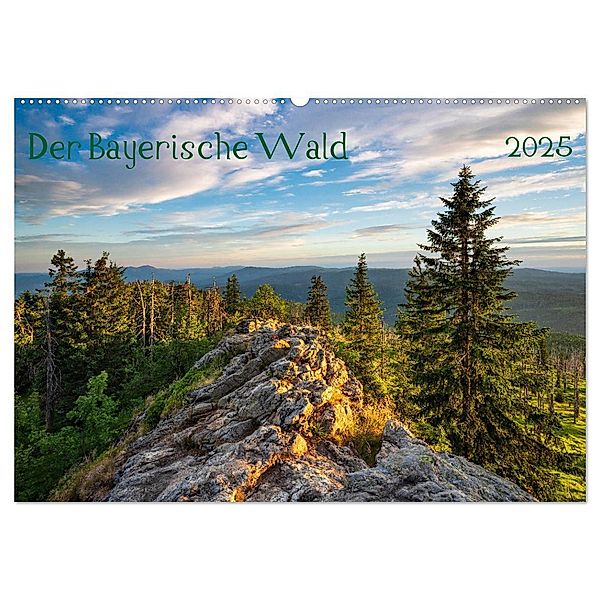 Der Bayerische Wald (Wandkalender 2025 DIN A2 quer), CALVENDO Monatskalender, Calvendo, Prime Selection