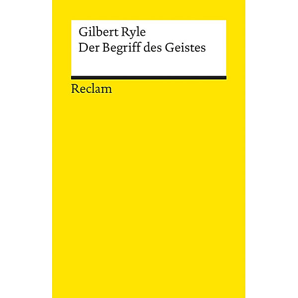 Der Begriff des Geistes, Gilbert Ryle