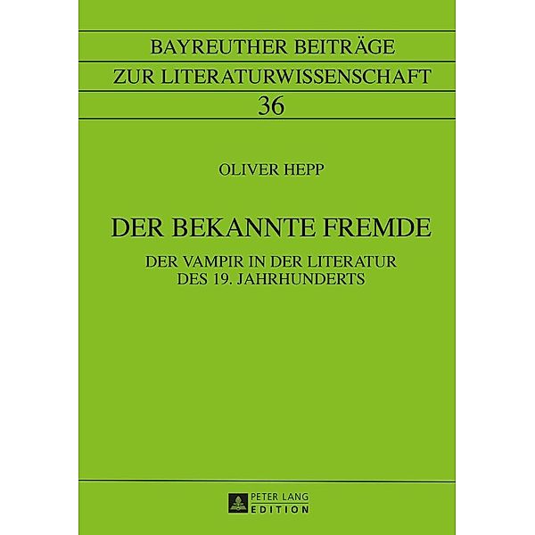 Der bekannte Fremde, Hepp Oliver Hepp