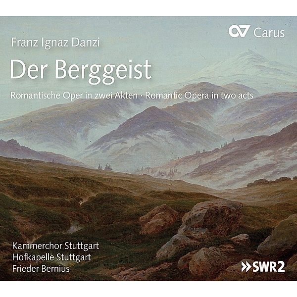 Der Berggeist-Romant.Oper In 2 Akten, Bernius, Balzer, Ochoa, Wegener, Kammerchor Stuttgart