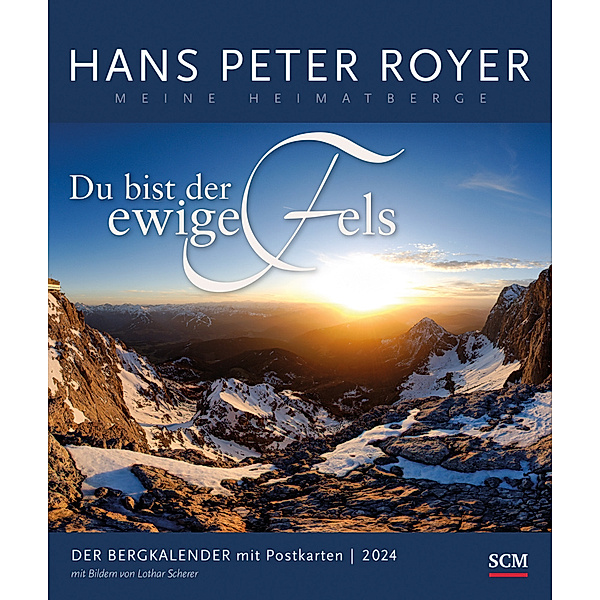 Der Bergkalender 2024 - Postkartenkalender, Hans Peter Royer