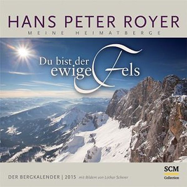 Der Bergkalender, Smart-Format 2015, Hans P. Royer