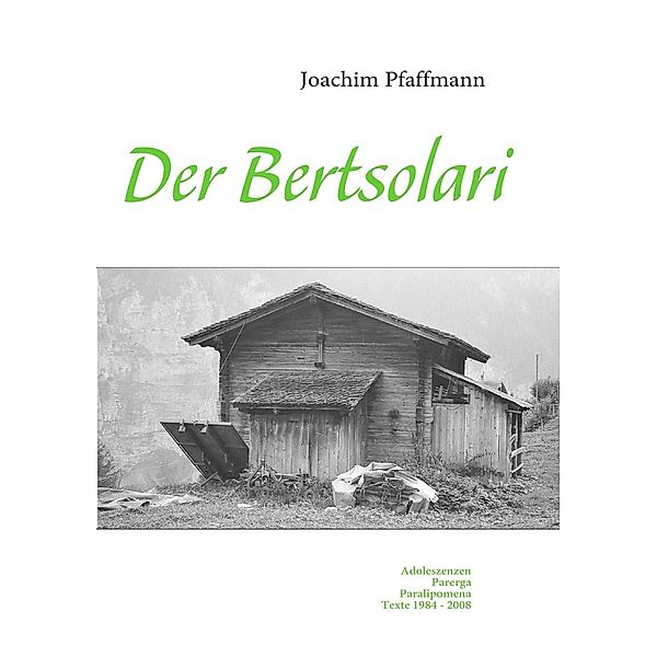 Der Bertsolari, Joachim Pfaffmann