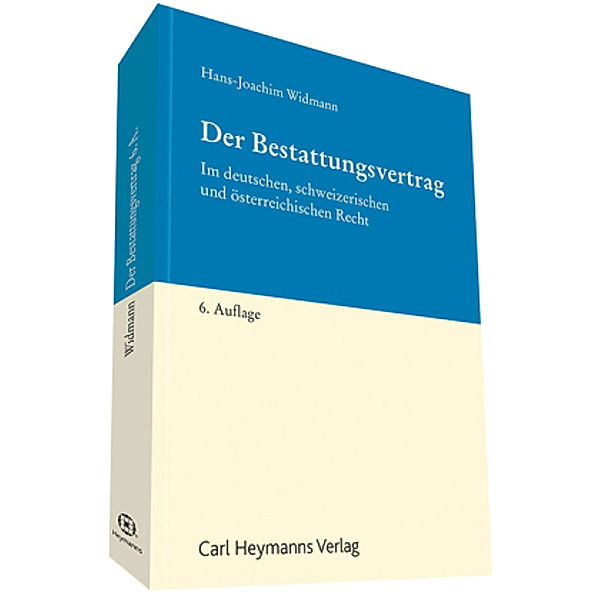 Der Bestattungsvertrag, Hans-Joachim Widmann, Hans J Widmann